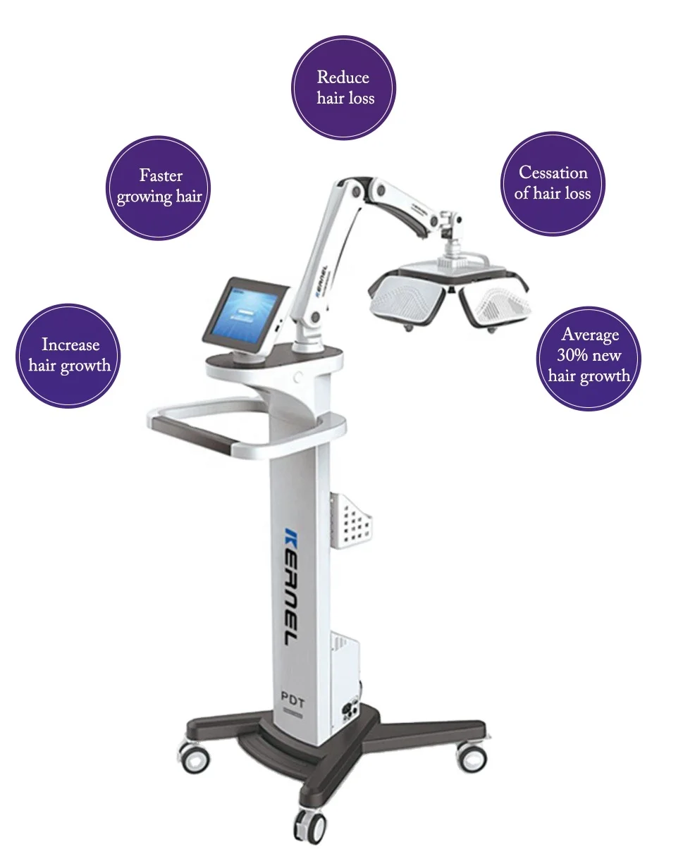 KN-8000A 650nm low level diode laser therapy LLLT anti hair loss treatment seborrheic alopecia treat hair growth laser therapy