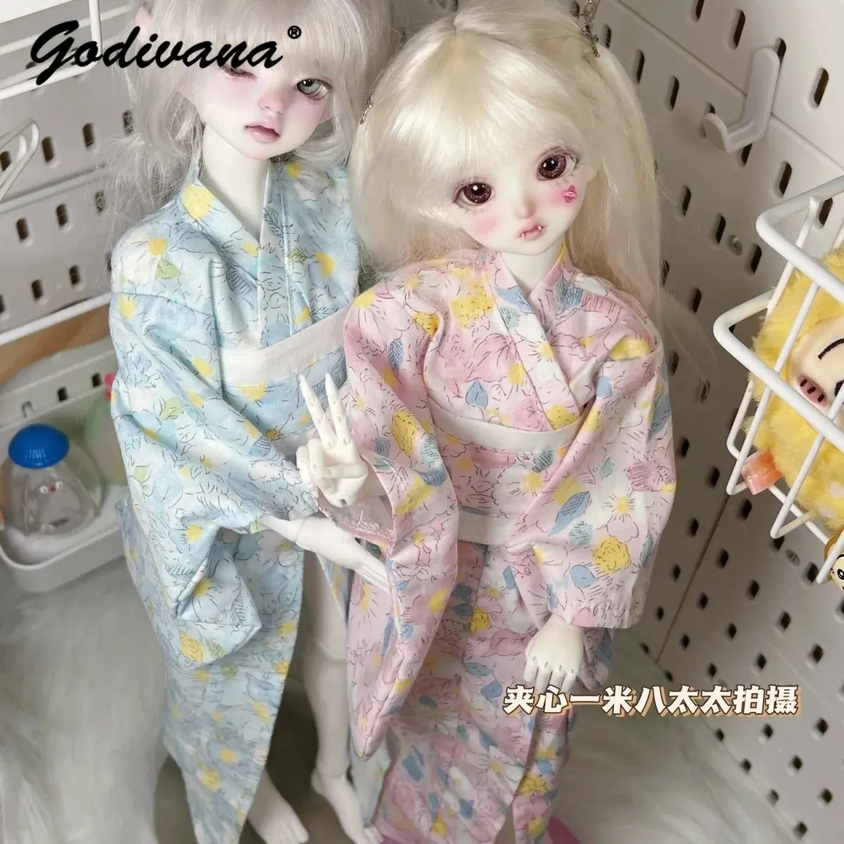 1-4-bjd-doll-kimono-outfit-floral-print-japanese-original-yukata-doll-clothes-2-colors-pink-blue-option-fit-1-3-1-6-bjd