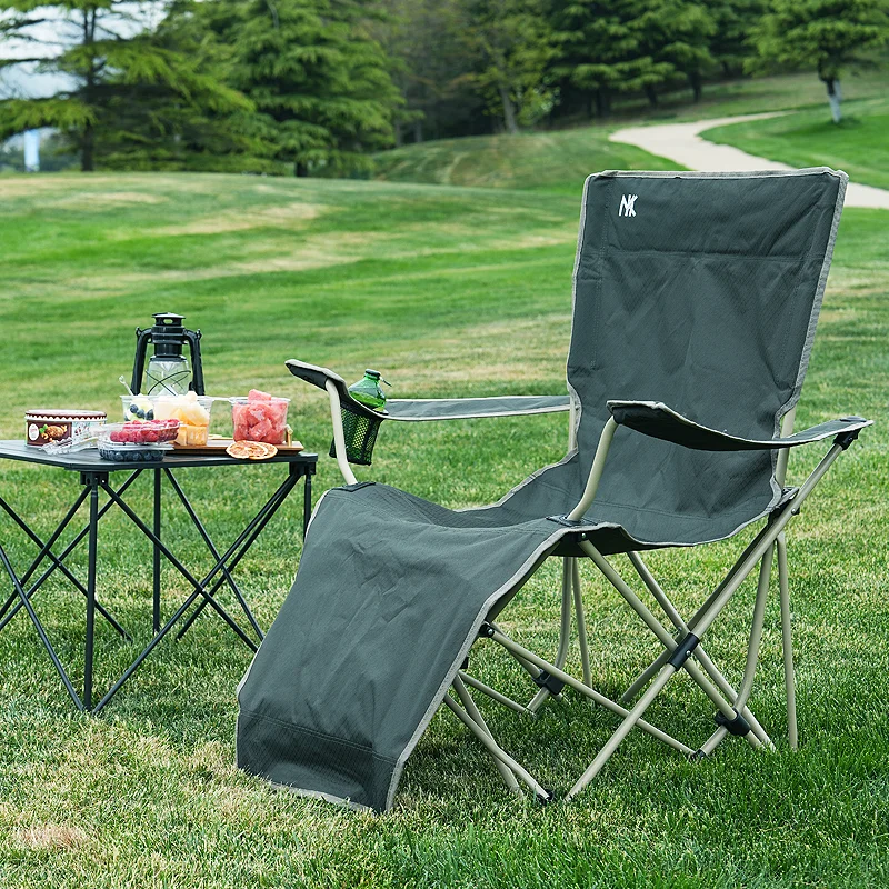 

Armrest Footrest Folding Chair Camping Storage Fishing Travel Folding Chair Outdoor Garden Sun Loungers Silla Playa Furniture