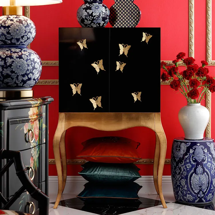 

Wholesale Vintage European Style Modern Design Drawer Sideboard Cabinet