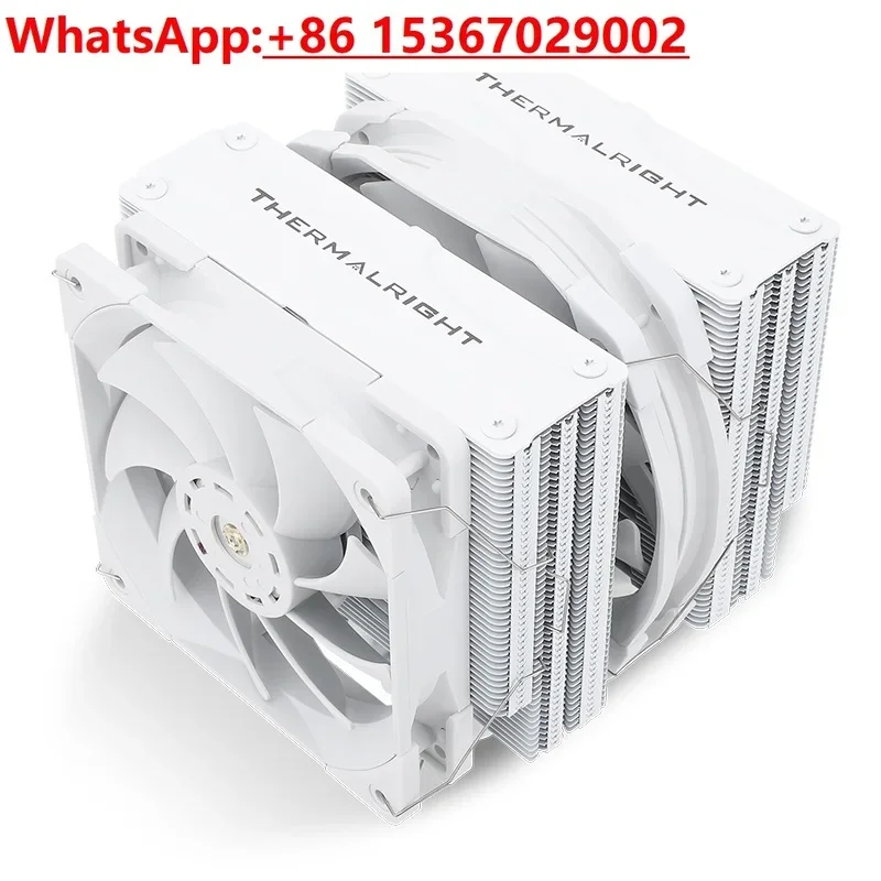 FC140 ice-sealed commander series, computer CPU double tower air-cooled radiator, large air volume, support multi-platform