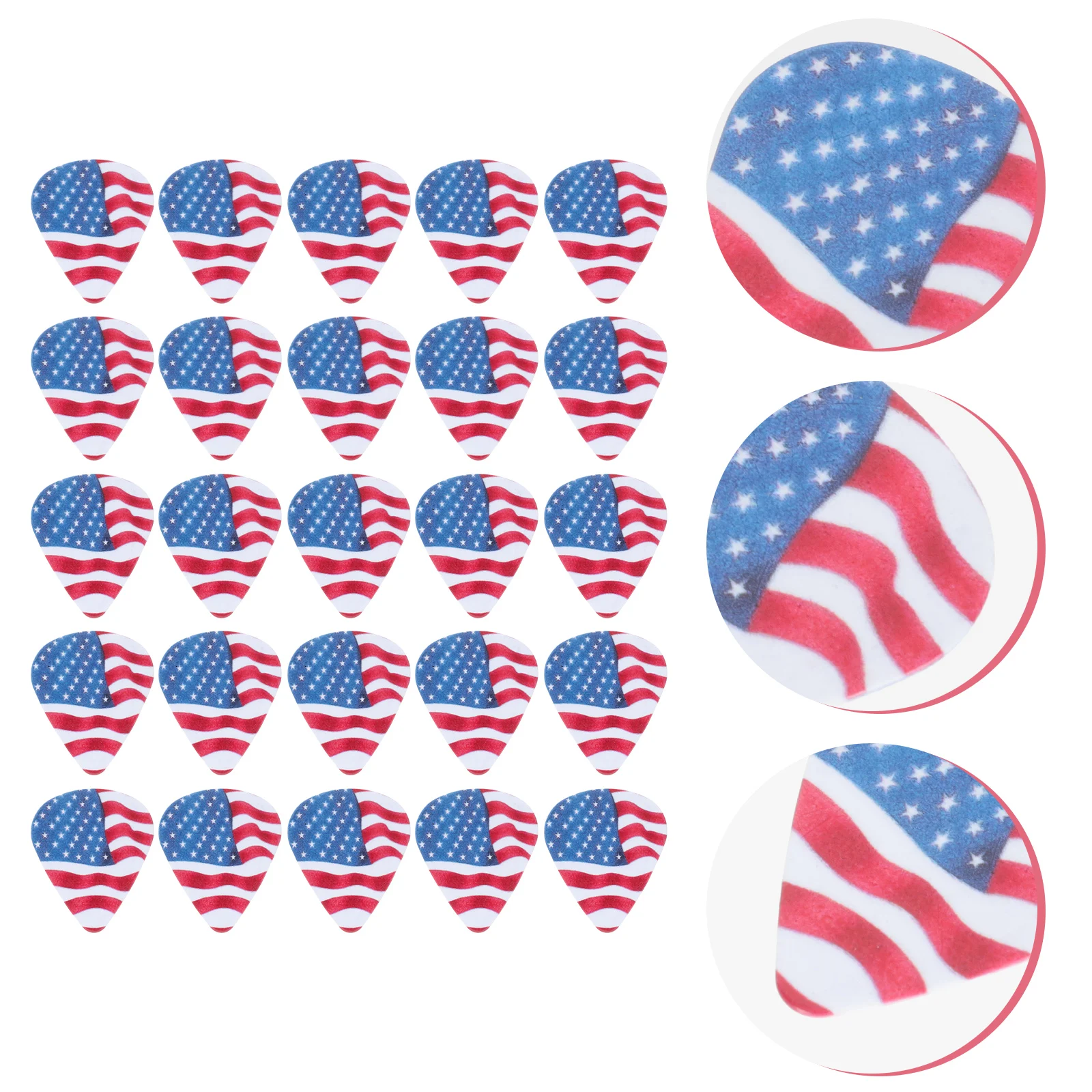 

25 Pcs Guitar Pick Picks Electric Plectrum Ukulele Plectrums Accessories Small Folk Banjo