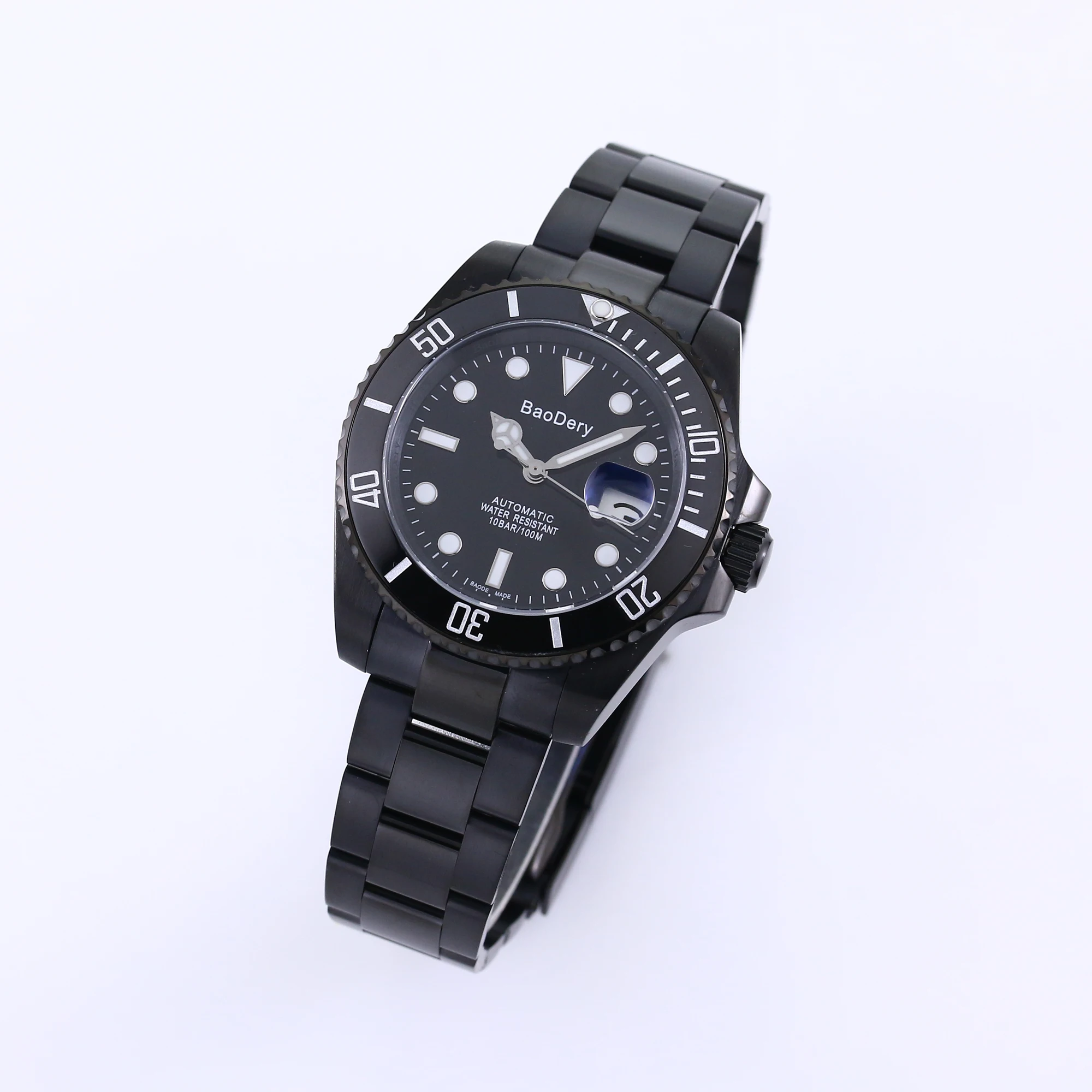 2024 BAODERY 오토매틱 기계식 시계, 스포츠 탑 브랜드, 2813 무브먼트, 럭셔리 남성용 손목시계, 40mm, 신제품