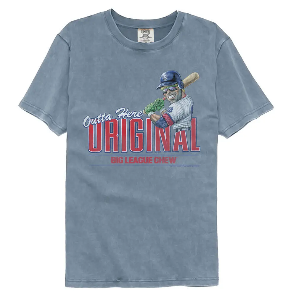 Big League Chew Original Bubble Gum Outta Here Batter Men's T Shirt