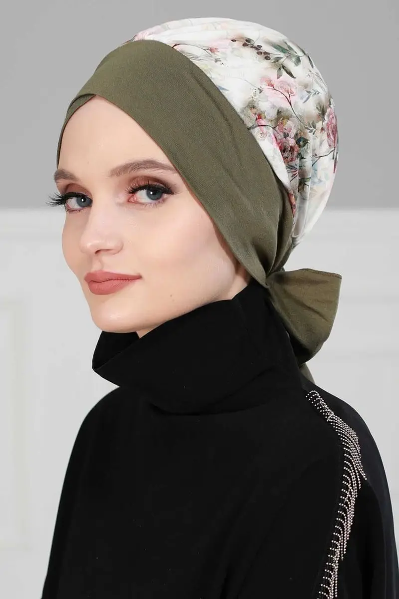 Belted gekämmte Knochen Olive muster