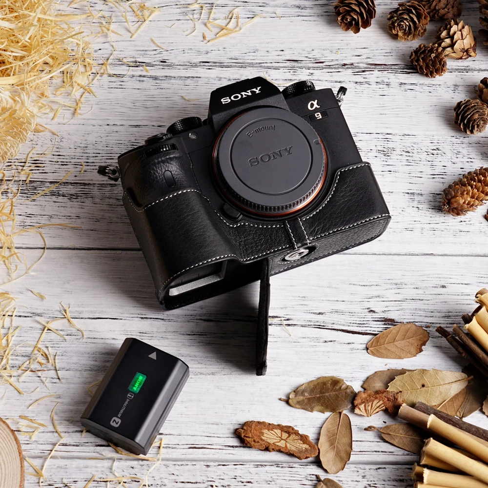 

Получехол для камеры из натуральной кожи ручной работы, боди для Sony A7M3 A7R3 A7R3a A9 A7Riii