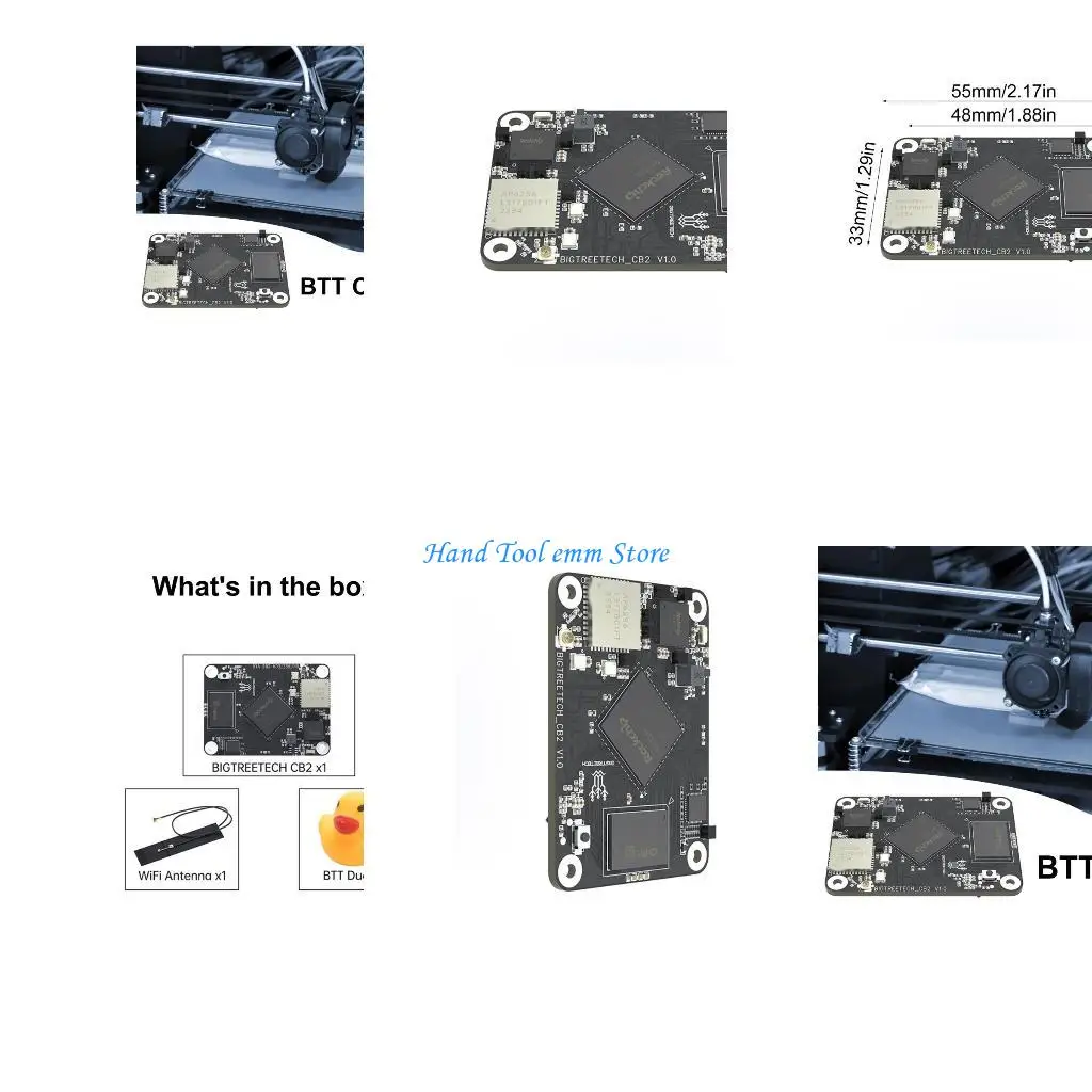 

H37F CB2 Cores Board RK3566 32 ГБ eMMC Материнские платы для 3D-печати 2 ГБ LPDDR4 Замена передачи данных для 3D-принтеров