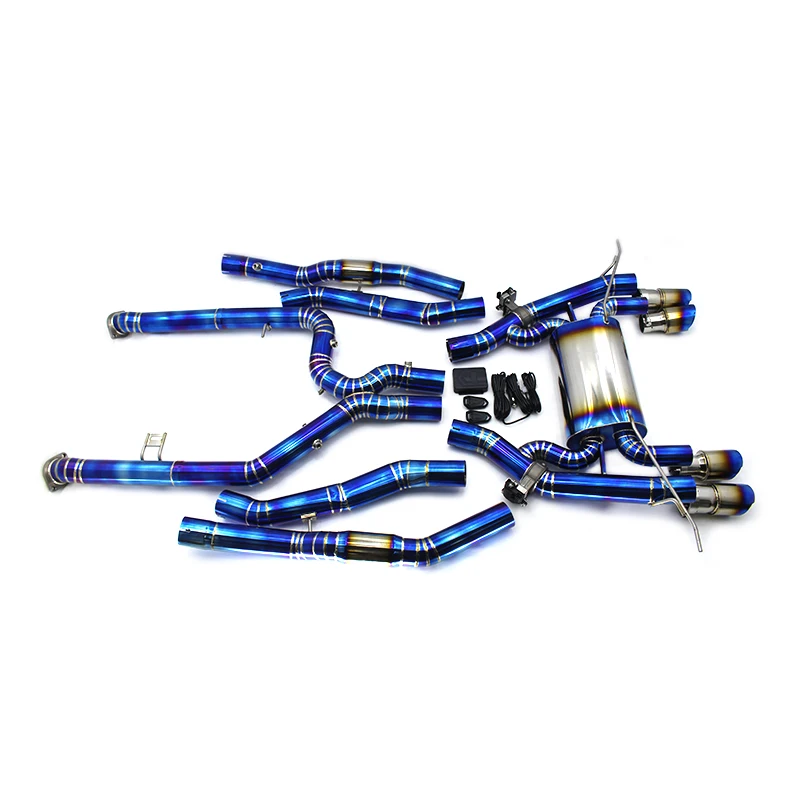 2023 popular Titanium alloy Catback Exhaust For BMW M3 G80 3.0T 2019- exhaust muffler car exhaust system