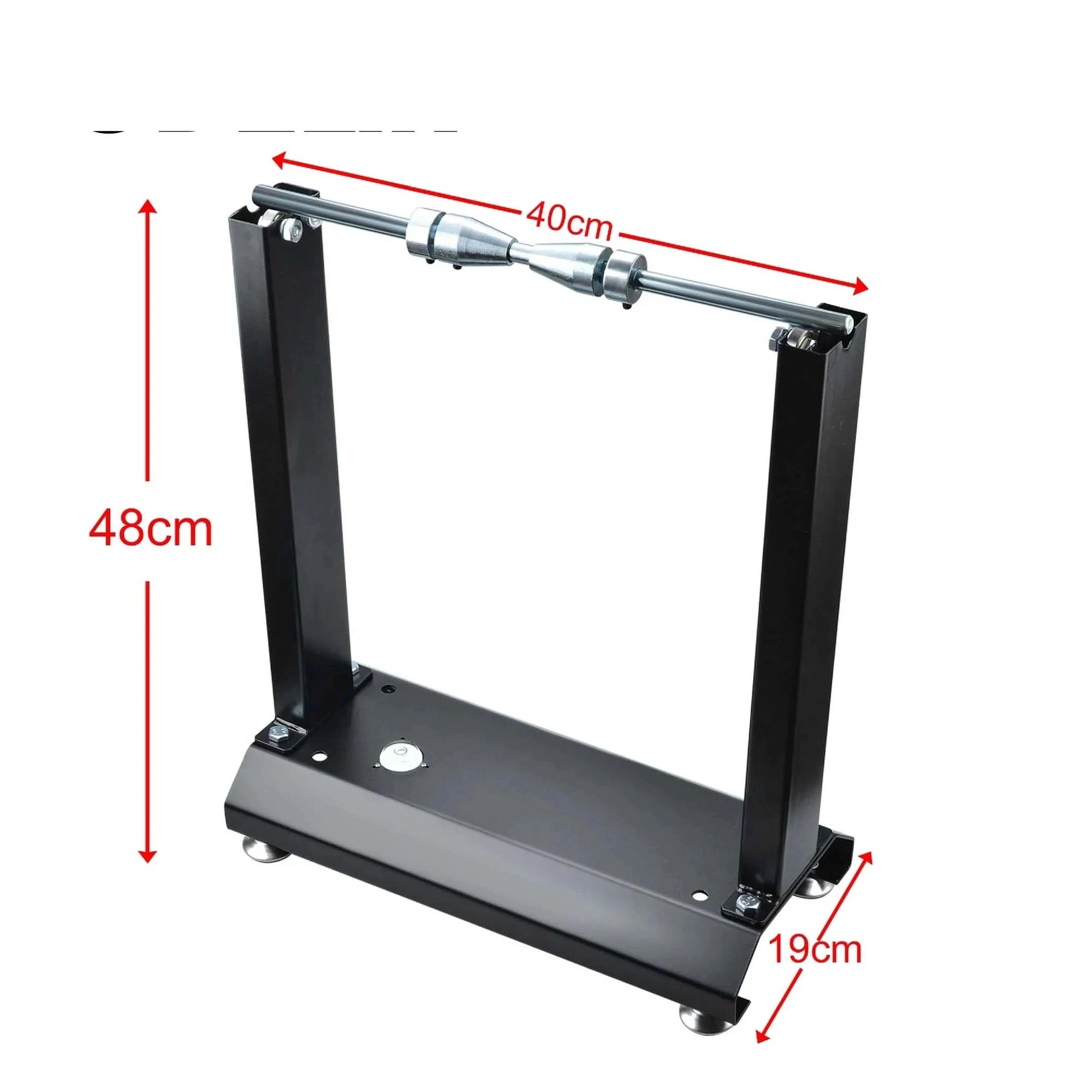 1pc NEW Wheel Balancer Turning Adjustable Motorcycle Tire Rim Balancing Stand Tool