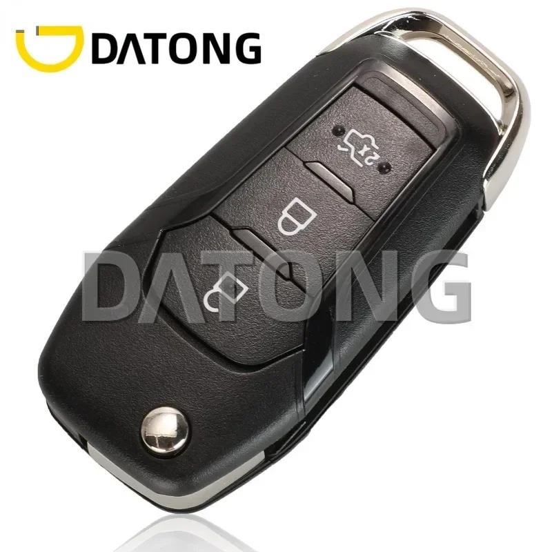 Chankey Flip Remote Key Fob Id49 433Mhz DS7T-15K601-B /EB3T-15K601-BA Voor Ford F150 Ranger Galaxy S-Max Ka Mondeo V