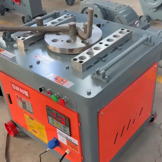 Source Factory Customization GW45 Type Automatic CNC Rebar Round Steel Bending Machine Reinforced Fuselage Efficient Operation