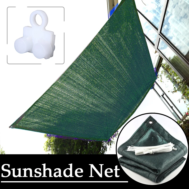 Customizable HDPE Sunshade Net Courtyard Pergola Sun Canopy Balcony Privacy Nets Swimming Pool Shading Sail Outdoor Awning