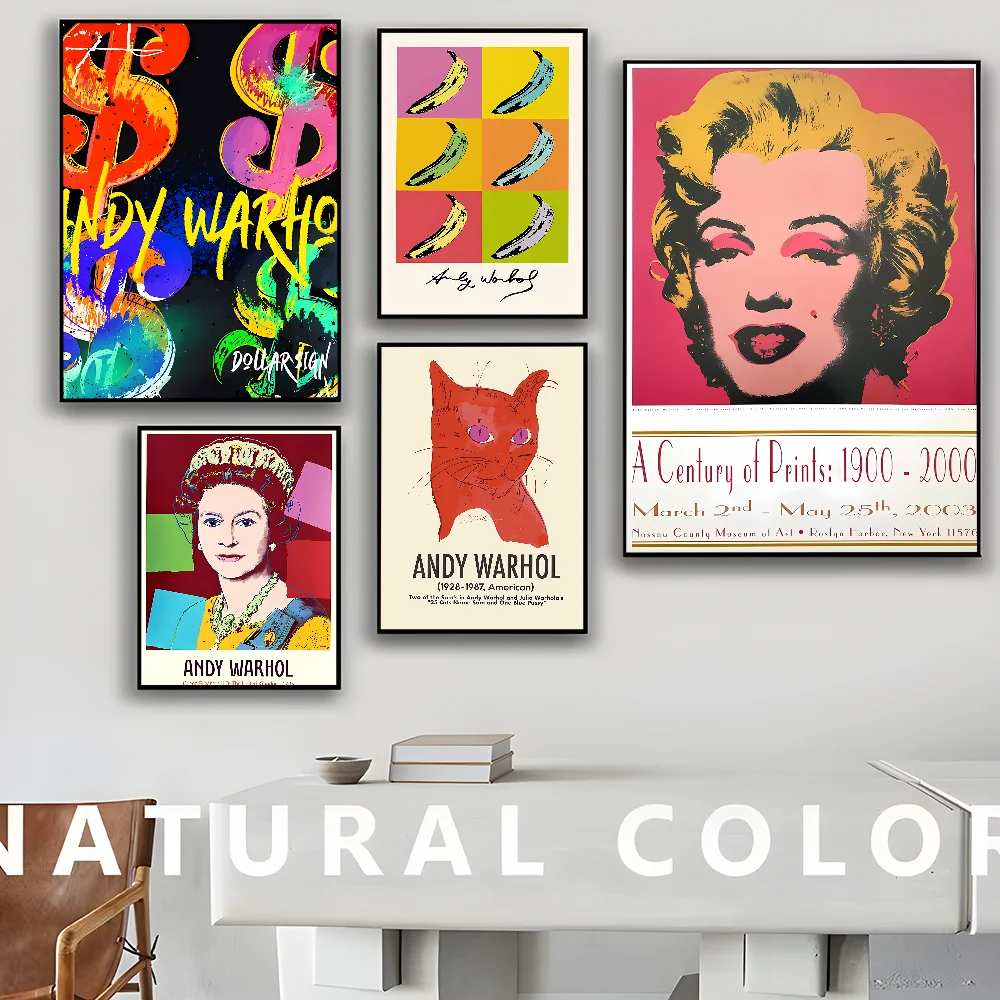 Andy Warhol Art Classic Vintage Posters HD Quality Wall Art 