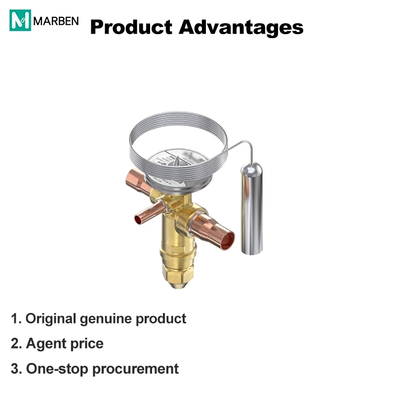 NewTGHE 067N8321 Hot Gas Bypass Regulator Temperature Control Valve with Temperature Range -1 to 8C