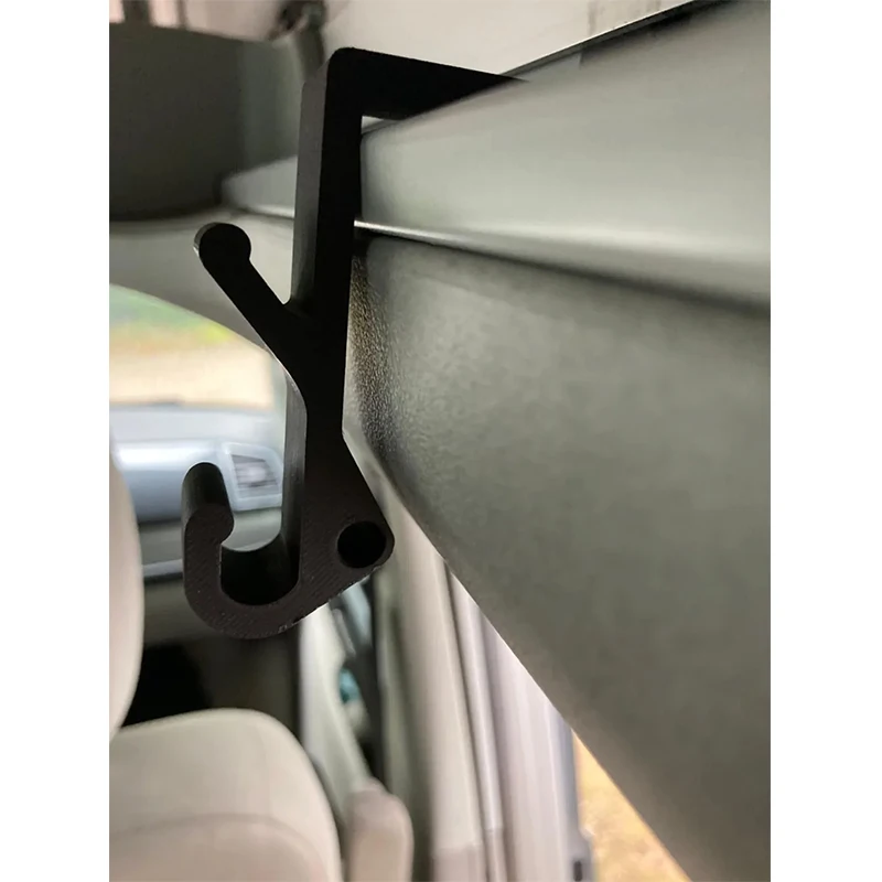 Heavy-Duty T-Type Car Hook Bag Hat Hanging Hook For VW Van Volkswagen California Beach Coast Ocean T5 T6 And T6.1