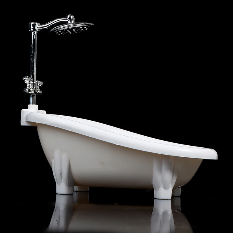 Puppenhaus Miniatur Möbel Mini Badewanne Badewanne Modell Spielzeug Simulation Badezimmer Zubehör Kinder Pretend Puppe Haus Dekor Spielzeug