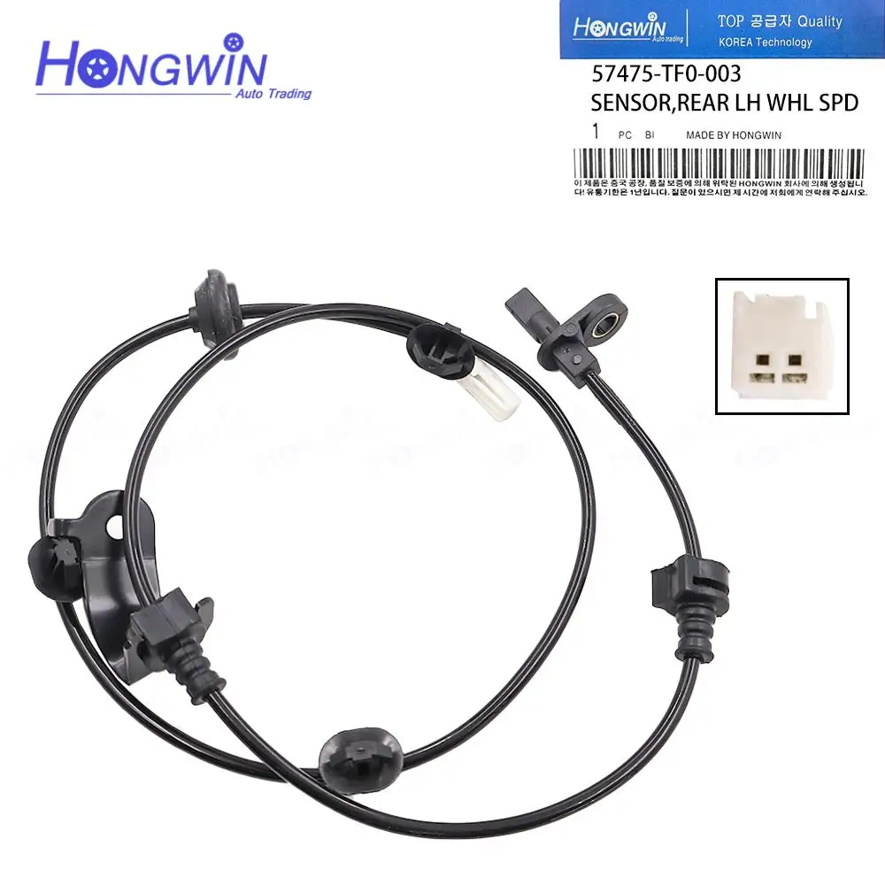 フロントリア左右車輪速absセンサーホンダCR-Z洞察フィットジャズ1.2 1.3 1.4 1.5 57450-TF0-003 57475-TF0-013
