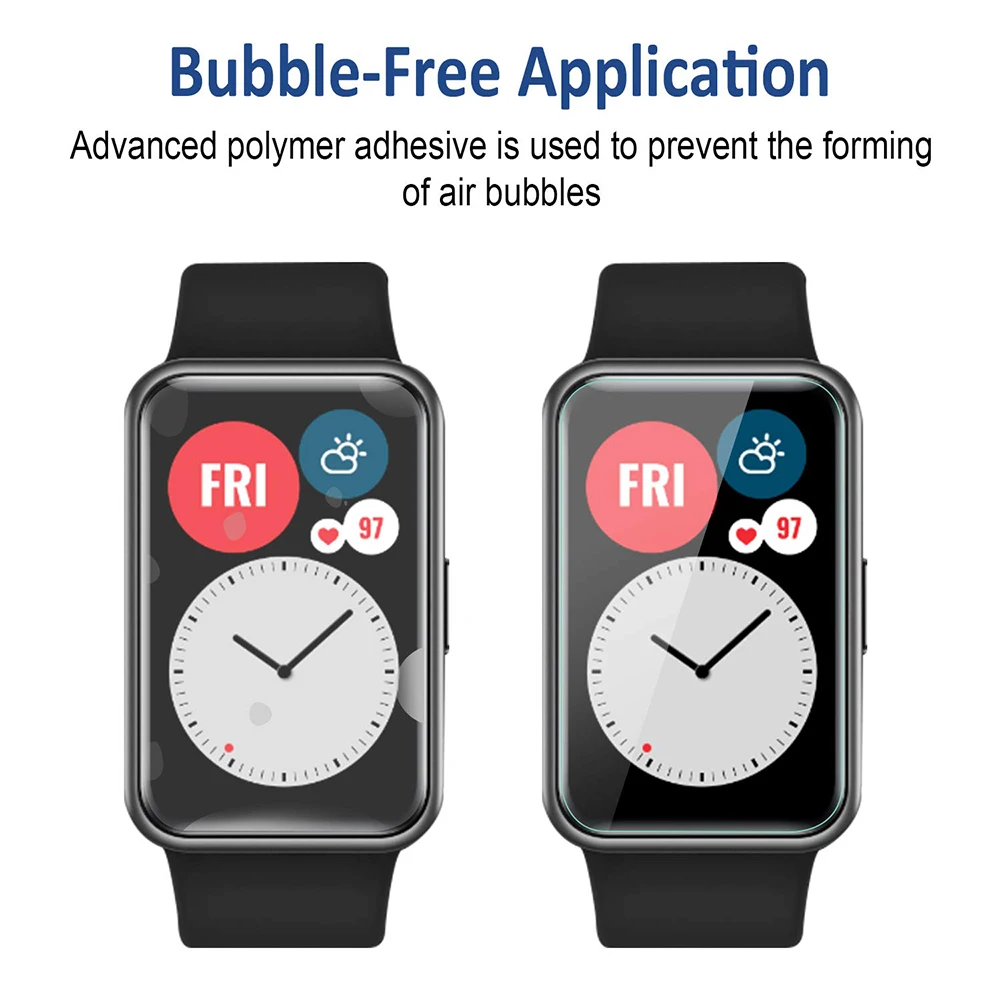 For Huawei Watch Fit/Fit 2/ES HD Curved Screen Protector Watch Fit2 Soft Protective Film Anti-scratch Smartwacth Accessories