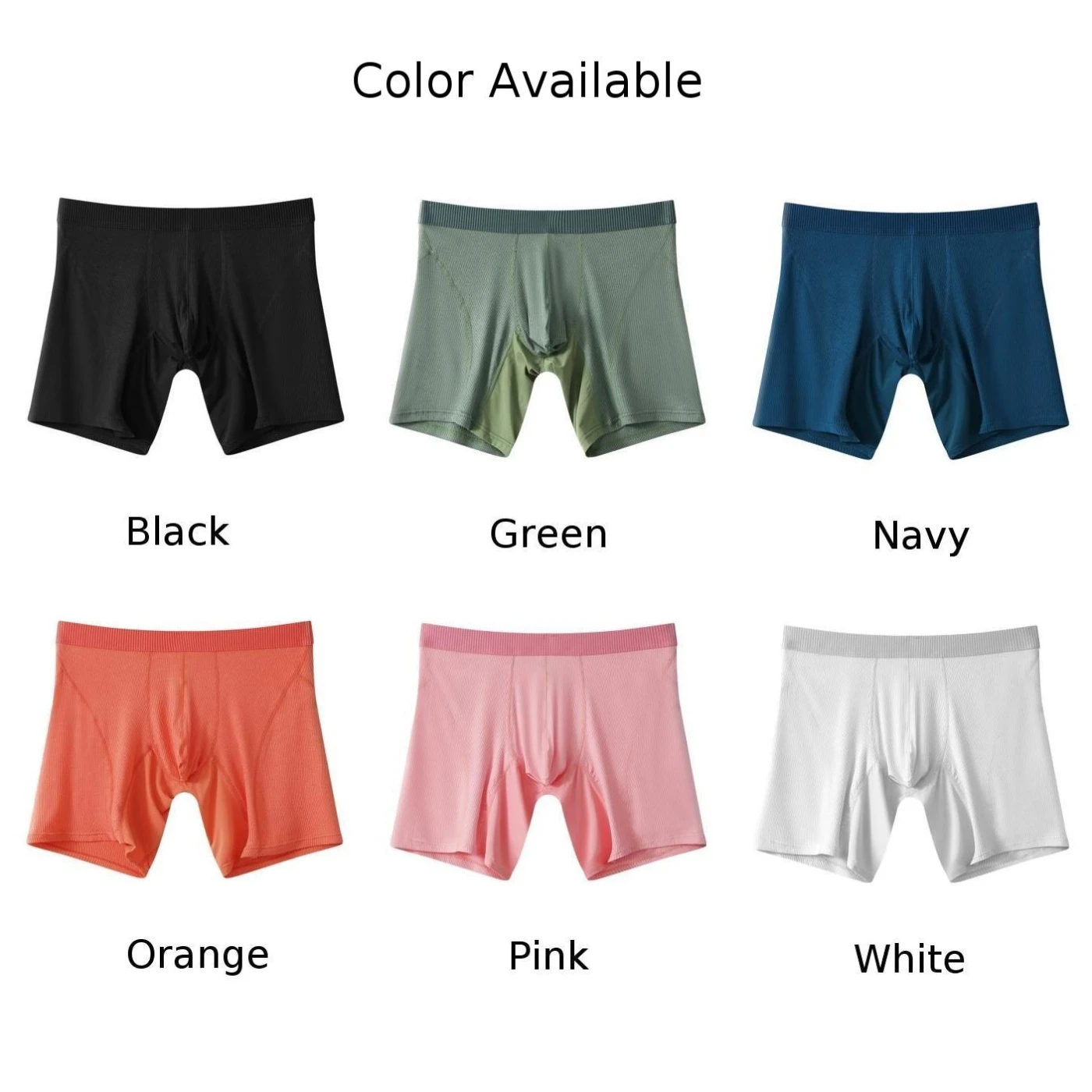 Mens Sexy U Convex Bulge Pouch Briefs Solid Shorts Underpants Male Panties Middle Waist Underwear Breathable Loungewear