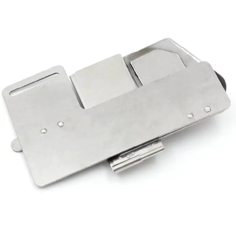 [HOT!A34R】 Sewing Machine Zipper Guide Sewing Seam Guide Tool Flat Car Zipper Fixed Gauge Upper Zipper Hemming Attachment