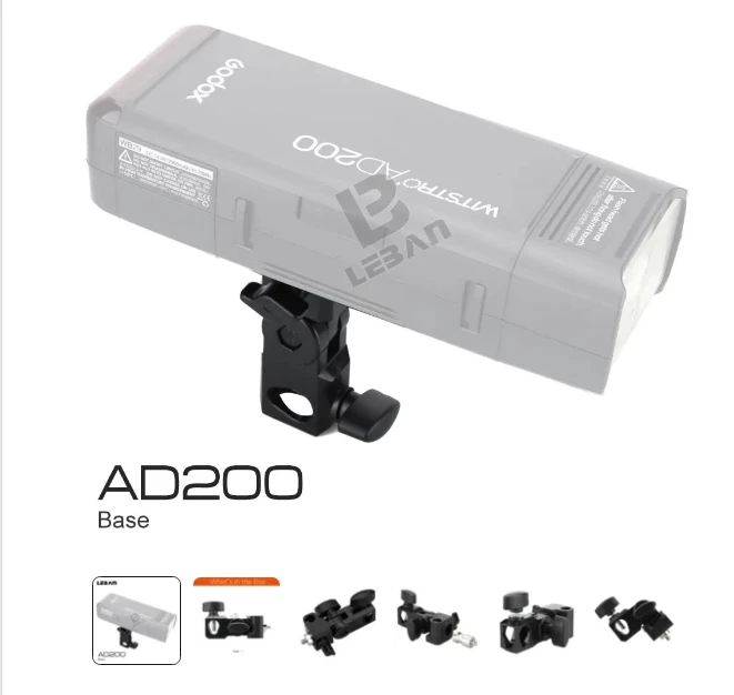 Godox AD-E Speedlite Holder with 1/4'' Screw Hole for Godox AD200