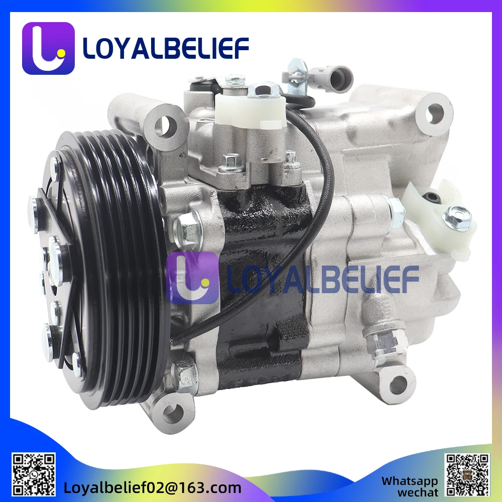 For Suzuki SX4 Grand Vitara 229 L4 2.0L AC Compressor 5PK V08A0AA4AJ 9520080JA2 95200-80JA2 95201-80JA0 95200-80JA0 V08A0AA4AJ