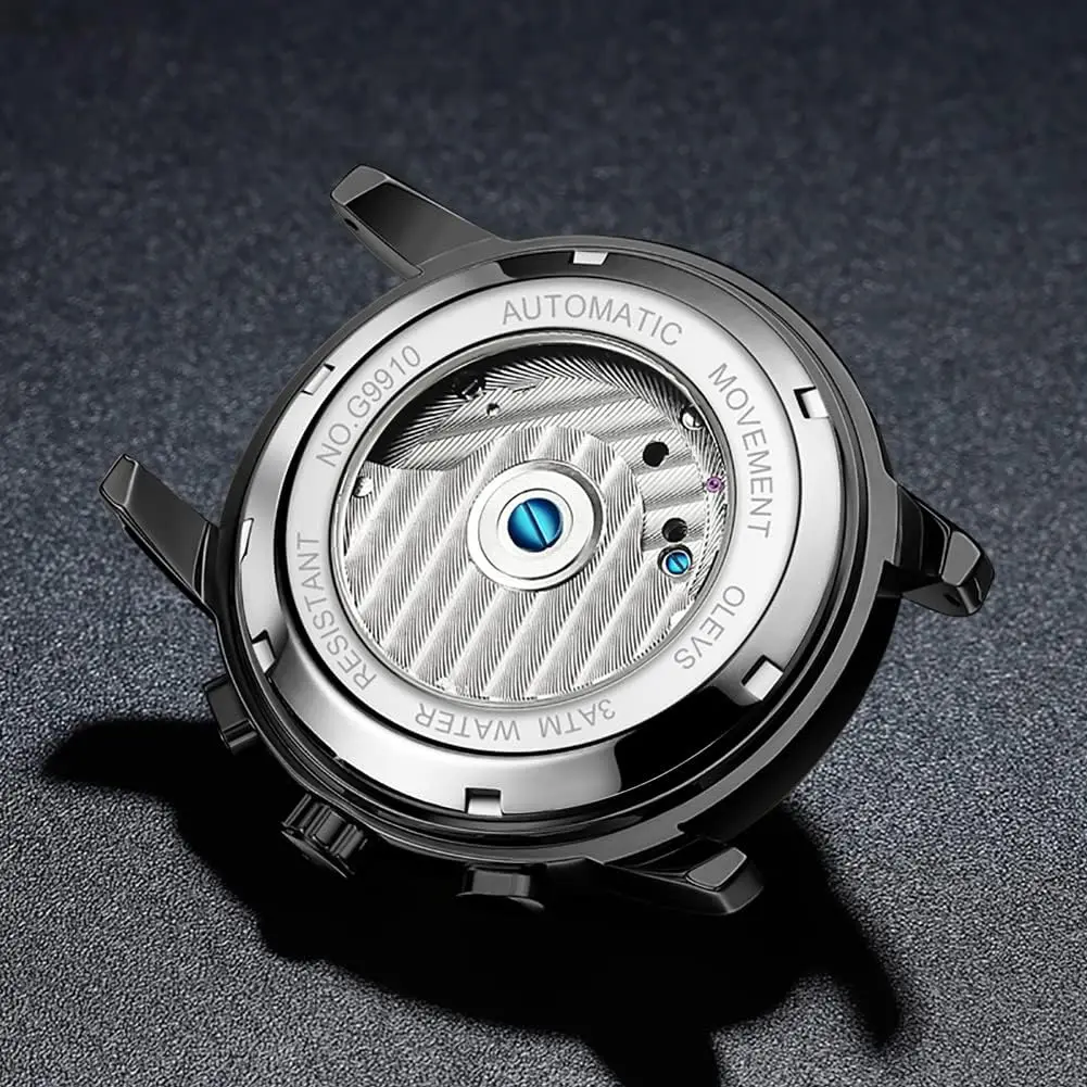 Automatic Men's Luxury Classic Stainless Steel Calendar Luminous Waterproof Watch