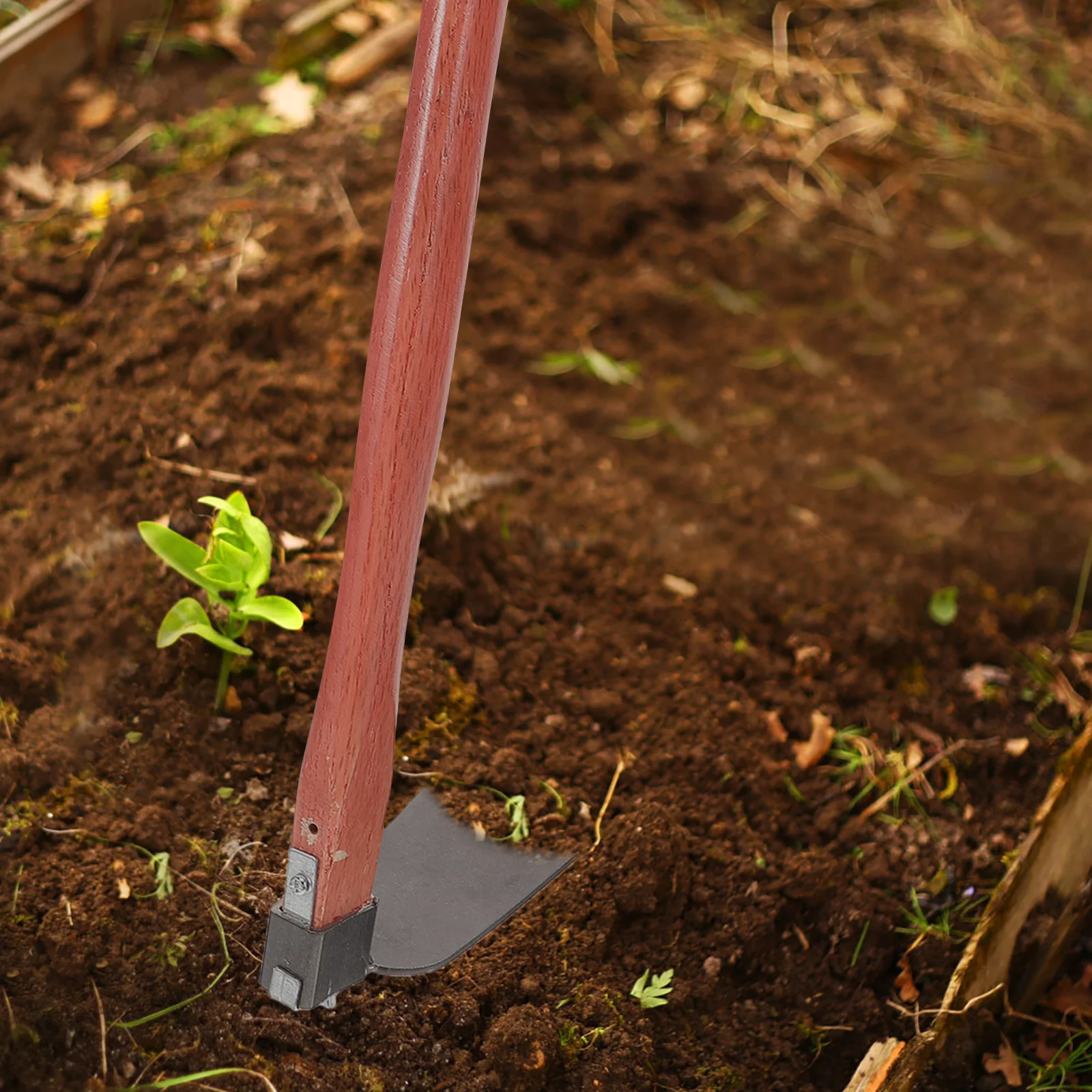 

Stainless Steel Hoe Durable Lightweight Compact H Tool for Vegetable Planting Digging Weeding Gardening Tools Stainless Steel