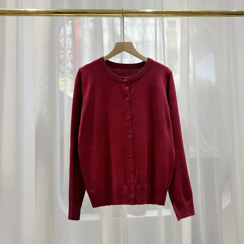 

Новая доставка, свитер ярких цветов, женский вязаный топ, модный женский кардиган, тонкая весенне-осенняя куртка с длинными рукавами, одежда M-2XL