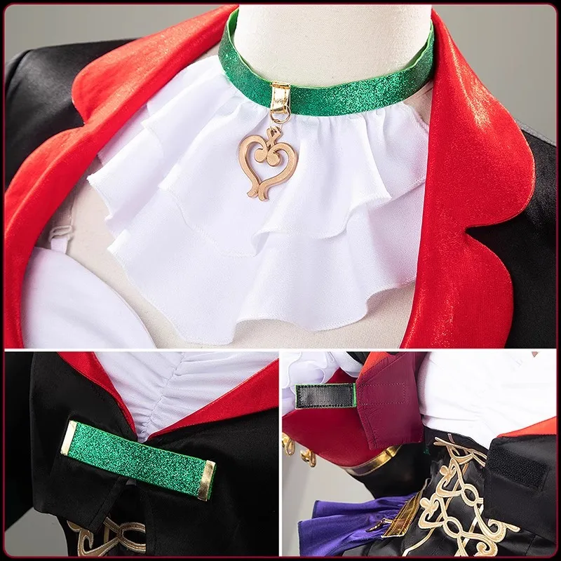 لعبة جميلة ديربي تحبك فقط أزياء تنكرية للهالوين وعيد الميلاد ولعب الأدوار والحفلات الهزلية مقاس S-4XL مقاس كبير