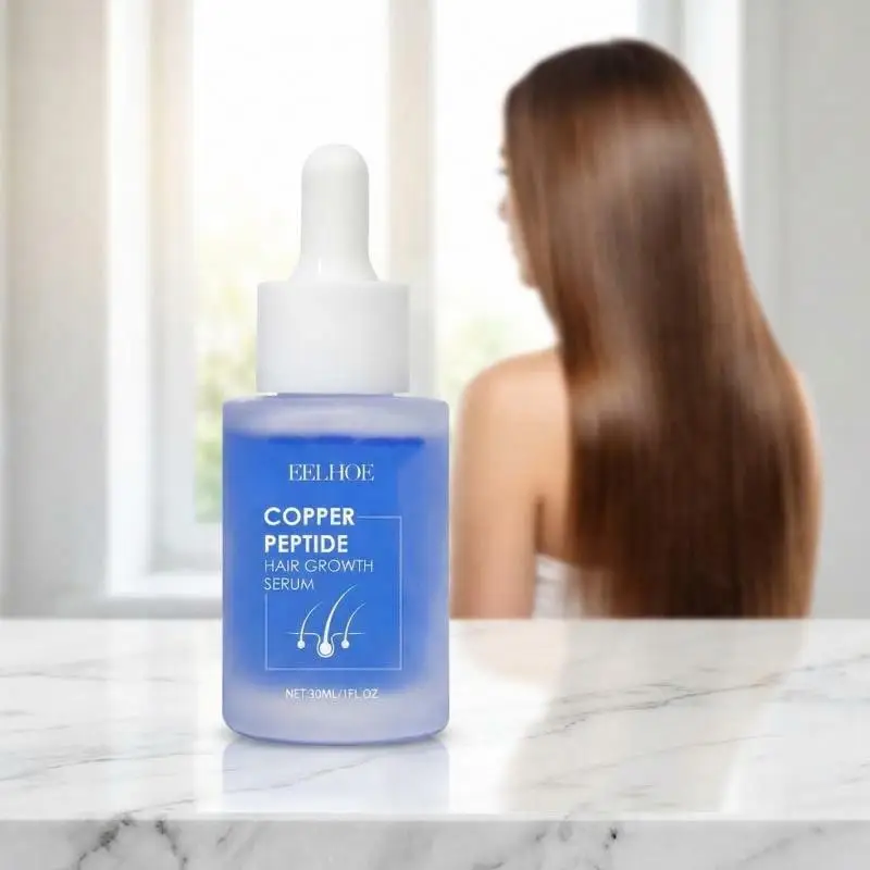 

Hair Growth with Blue Copper Peptide for Stronger Fuller Hair Damage Repair Strengthen Scalp Follicle Home