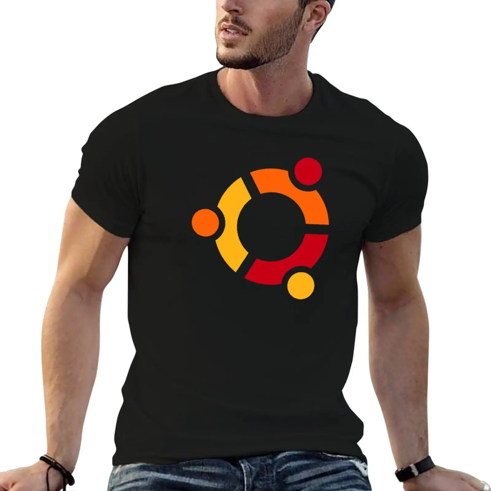 Ubuntu Linux T-shirt t-shirts designer man t-shirt grafische man grafische t-shirt T-shirt