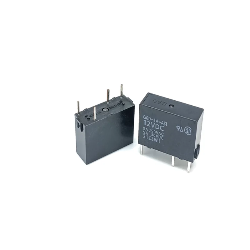 10piece  G6D-1A-ASI-5VDC 、G6D-1A-ASI-12VDC 、G6D-1A-ASI-24VDC  DIP-4  New power relay  G6D-1A-ASI DC24 、G6D-1A-ASI DC12