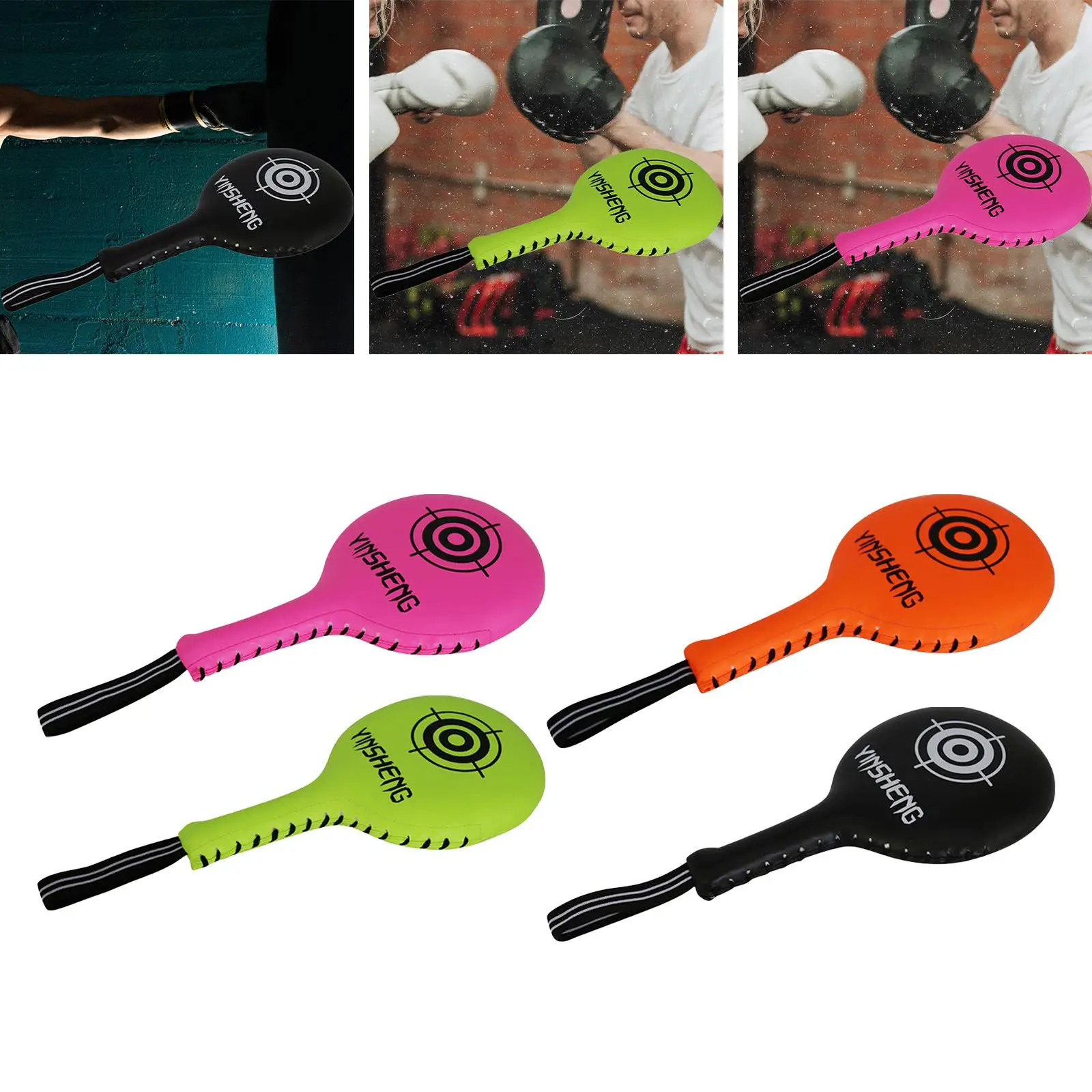 Martial Arts Kick Pad for Taekwondo Karate Training Boxing Target Paddle Durable Punching Mitts Fitness Workout