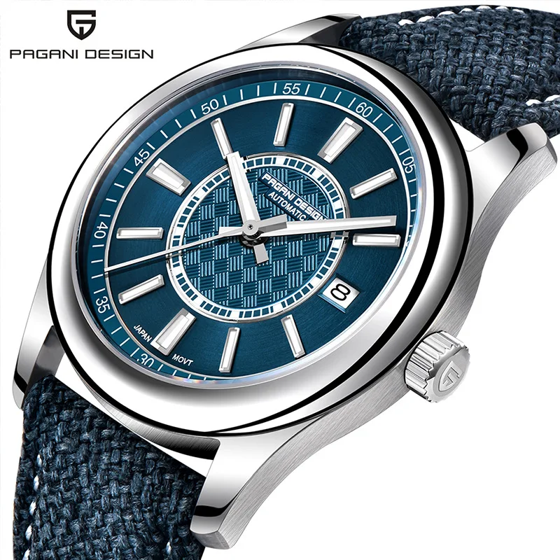 

Pagani Design For Mens Mechanical Watch Automatic WristWatch Business WristWatch MTI Movement Sapphire Crystal Relogio Masculino