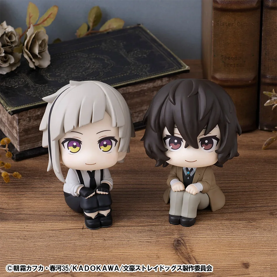 10cm Bungou Stray Dogs Anime Actionfigur - Nakajima Atsushi & Dazai Osamu Q-Version Sammlerstück aus PVC