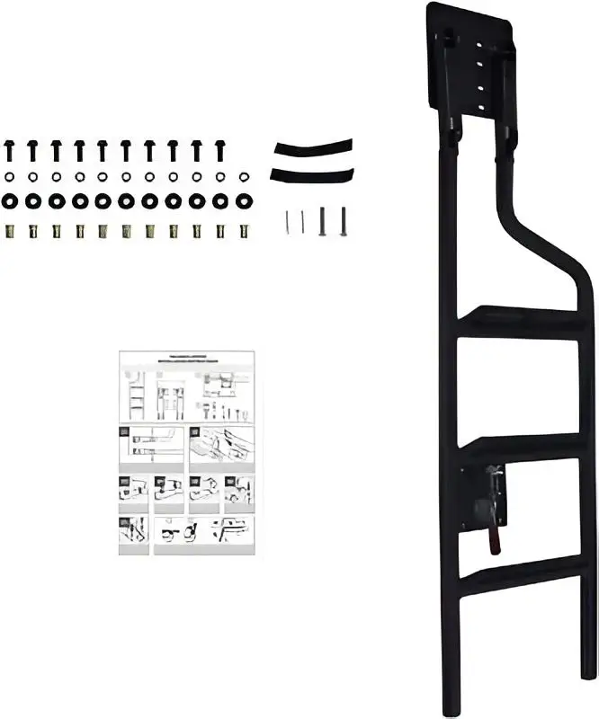 Wholesale modified parts Pickup Truck Step Tailgate Ladder Fit For Ford F-150 2005-2008