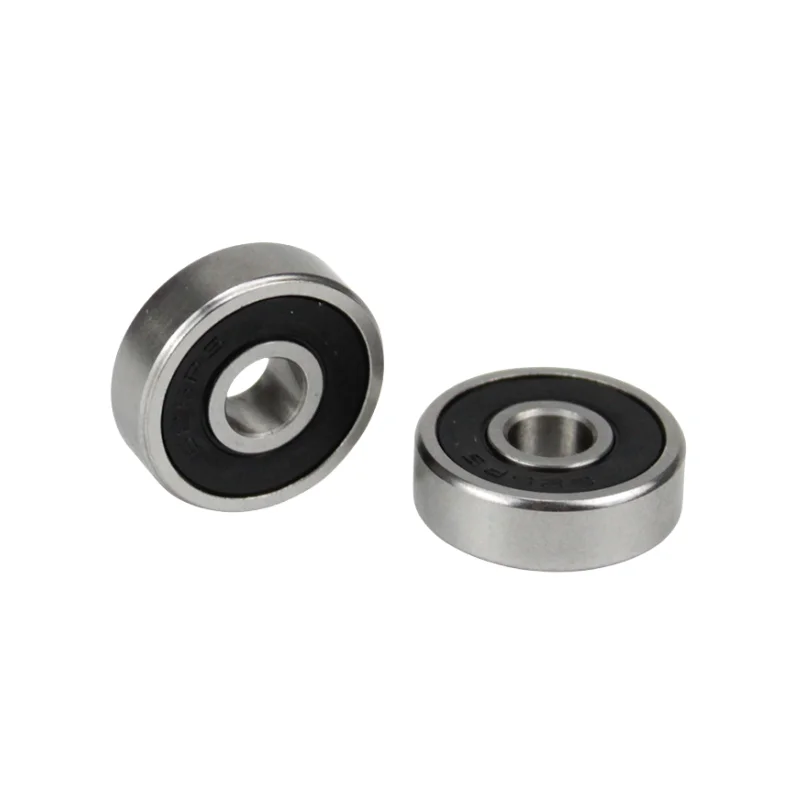 50pcs stainless steel bearing S698-2RS 8x19x6mm miniature deep groove ball bearings S698RS 8*19*6 mm