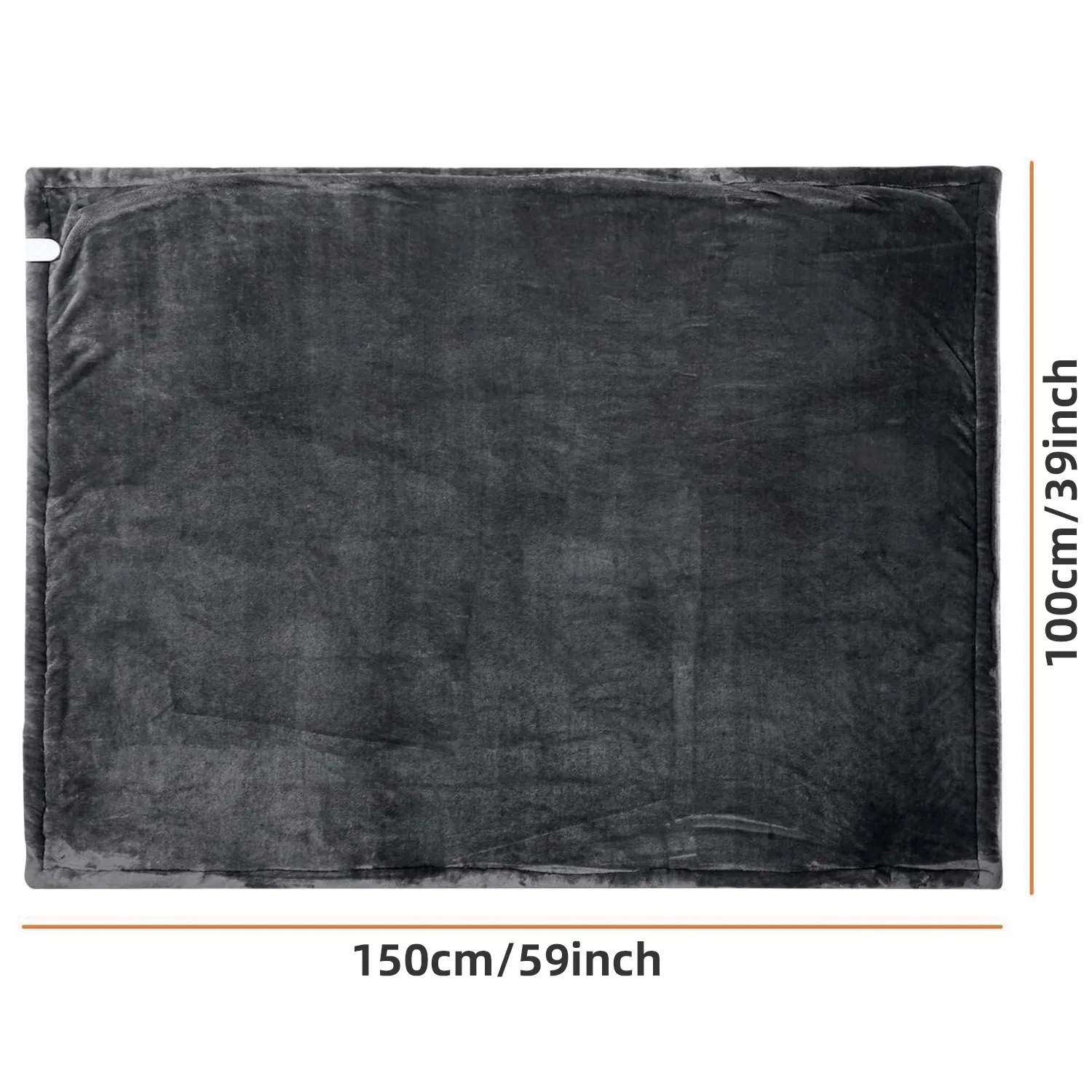 Auto Outdoor 12V Car Heated Blanket Throw- Warm Companion for Winter In-Car Naps