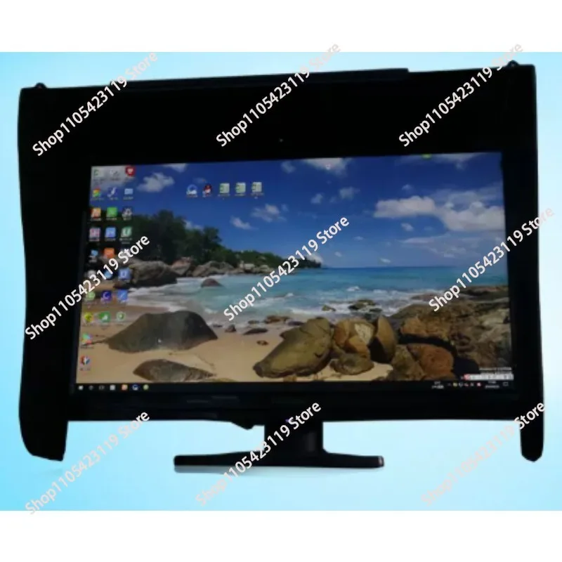 1pcs Desktop computer monitor Lens hood Anti-reflective brightness 27 inches Display screen Sun visor Reducing visor artifact