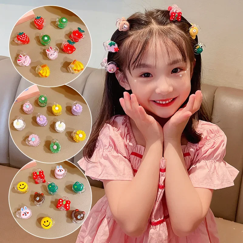 Children\'s Hairpins Baby Sweet Cute Princess Side Barrettes Girls Do Not Hurt Hair Headdress Small Bangs Clip Wholesale