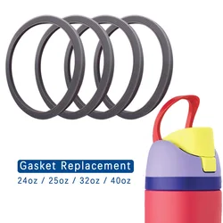 6Pcs Water Bottle Gasket Replacement For Owala FreeSip, Silicone Lid Seal O Ring Replacement Seal Rings Kitchen Accessories