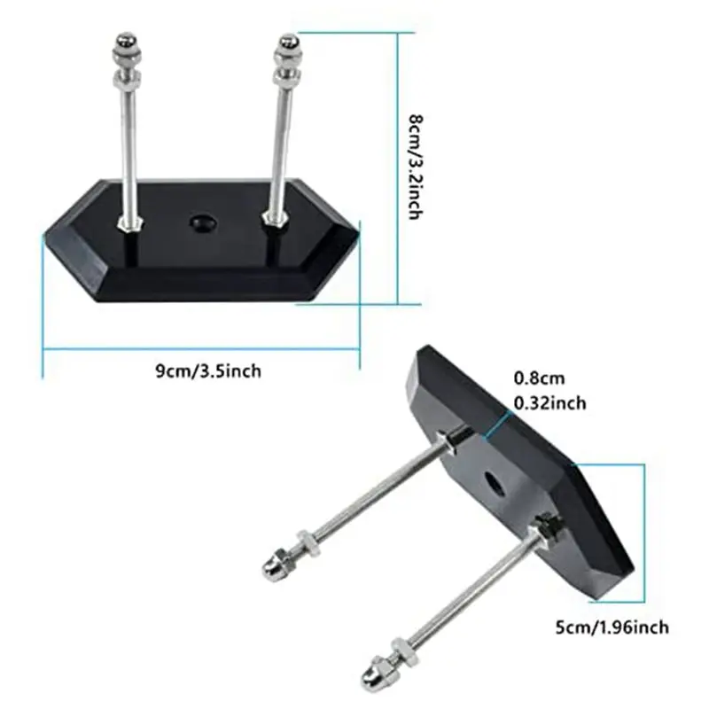 Hot Trend-6 Packs Wall Mount Skateboard Holder Skateboard Hanger For Skateboard Deck Display And Storage