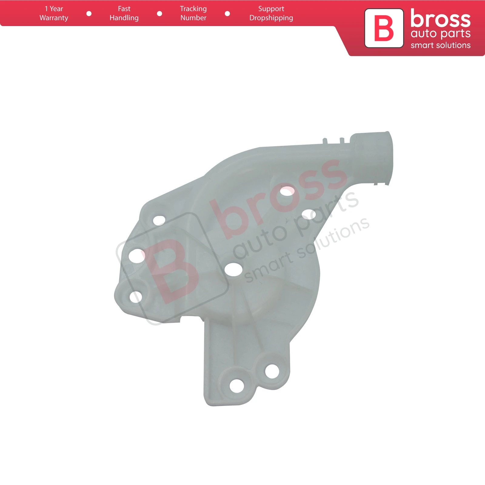 

Bross Auto Parts BWR5196 Window Regulator Motor House Cover Rear Right 8200485202,8200000558 for Renault Ship From Turkey