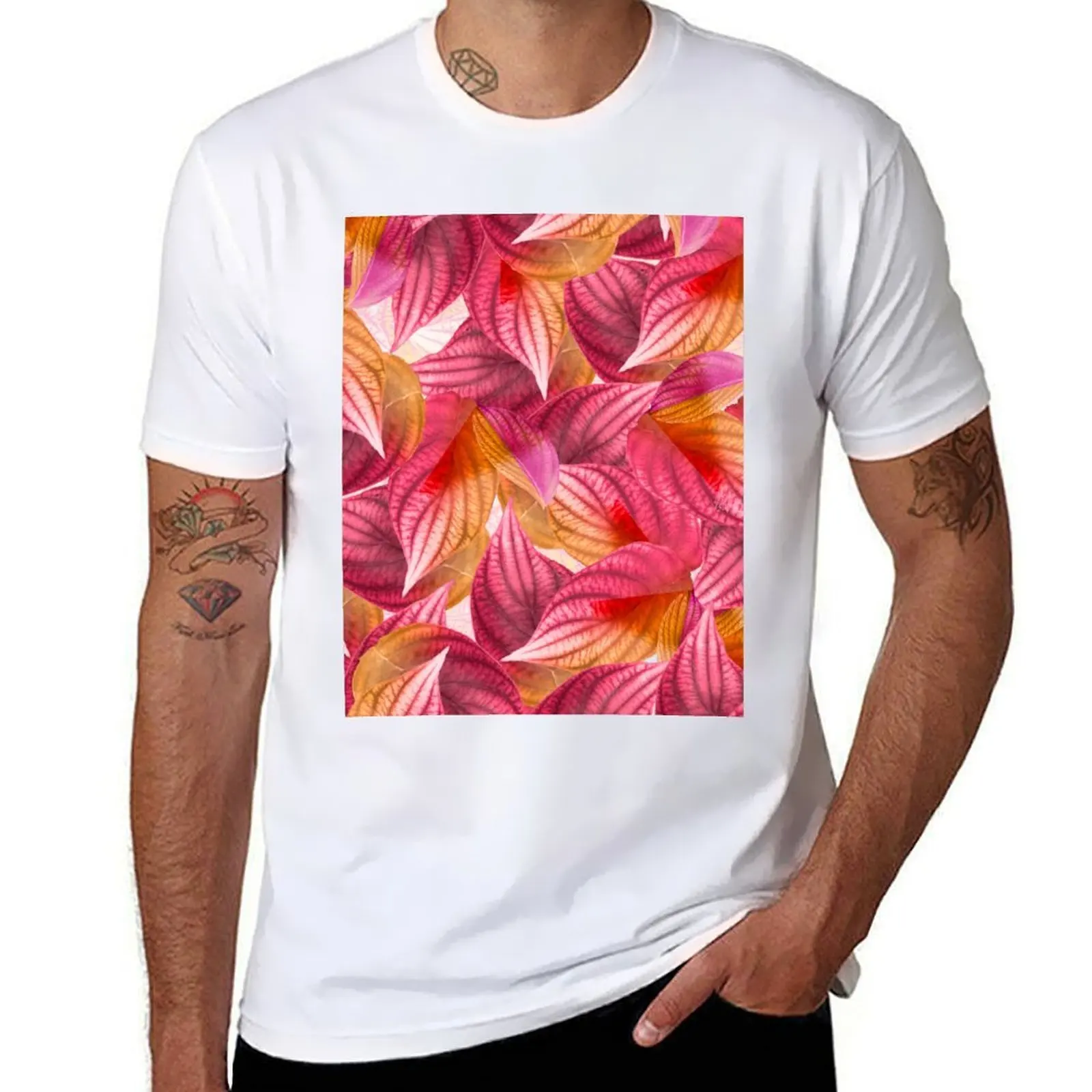 

Dogwood Leaves T-Shirt t shirt personalised man t shirt cotton high quality T-Shirt