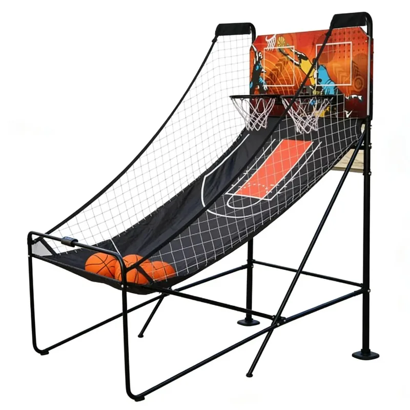 YTYINFortuneLand S----29 Multifunctional Foldable Mobile Basketball Arcade Game For Indoor Outdoor Parent-Child Interaction Cour