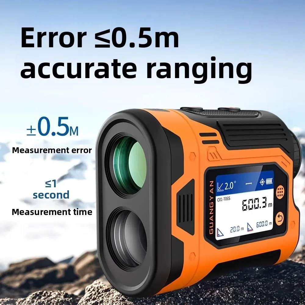Latest Laser Rangefinder Telescope High-precision Measurement Infrared Electronic Ruler Outdoor Golf Outdoor Tool