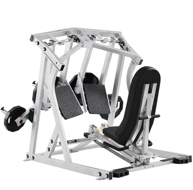 

Gym Weight Plate Loaded Leg Strength Training Exercise Iso-Lateral Leg Press Machine