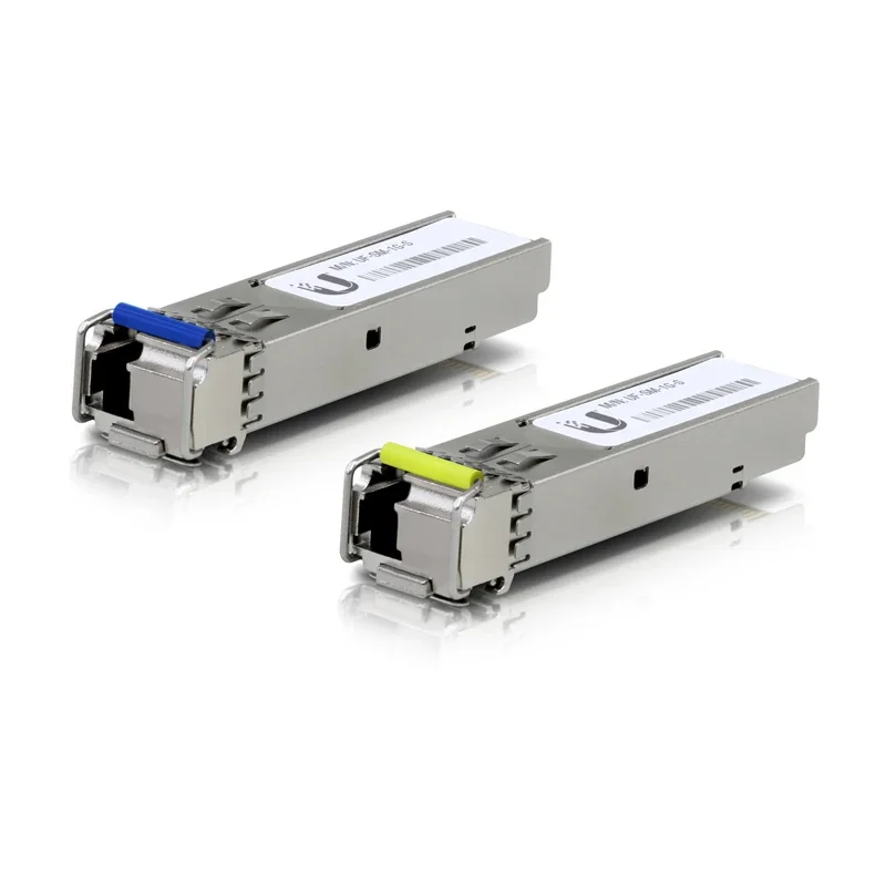 

UBIQUITI UF-SM-1G-S SFP+ Modules And Cabling For 3KM, 1.25 Gbps UFiber Modules And LC Single-Mode Fiber Cabling 2 Packs