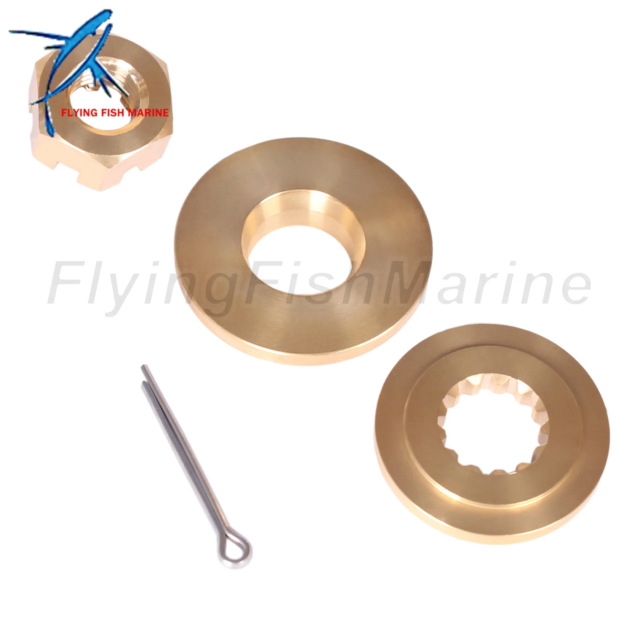 Kit Perlengkapan Mesin Kapal Thrust Bushing 0320305 778002 Washer Spacer 0315810 777991 untuk Evinrude Johnson OMC 35HP-75HP